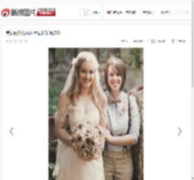 美女同性恋网晒幸福结婚照走红_高清图集_新浪网